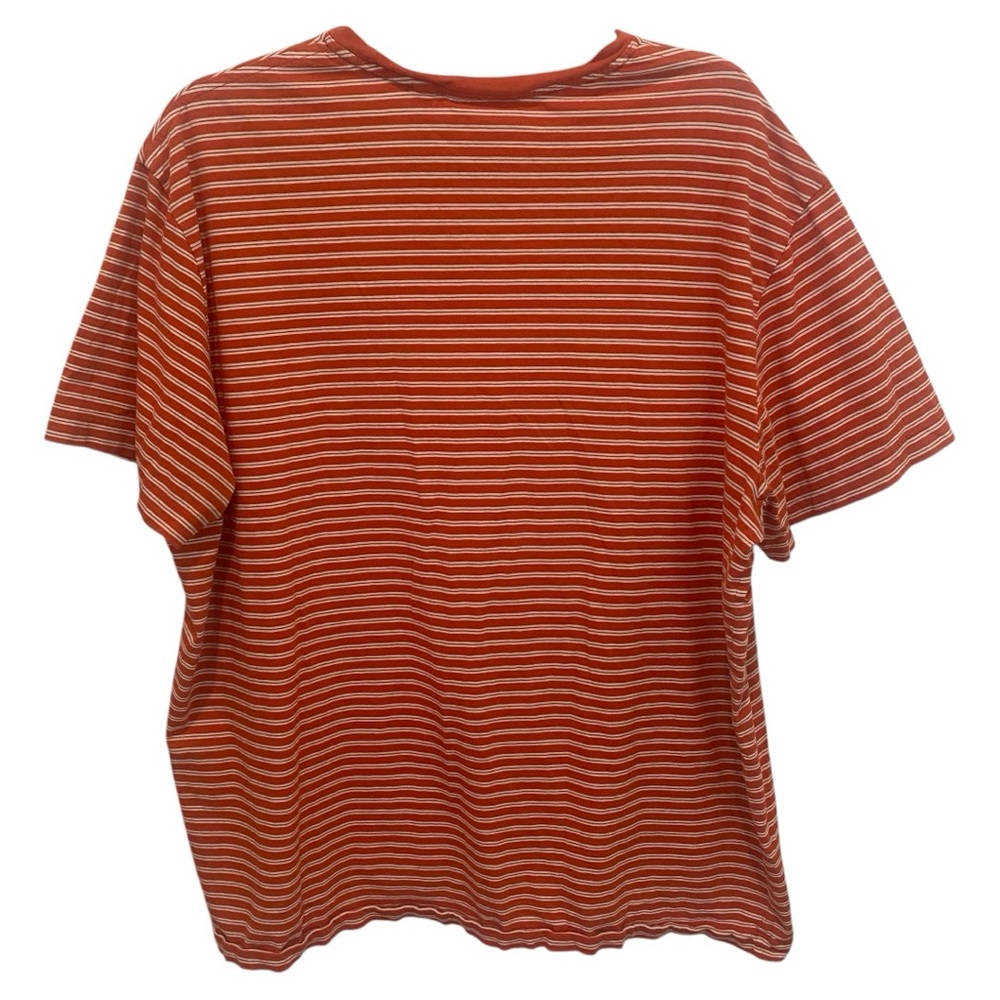 Lacoste Red Striped T-Shirt - Picture 3 of 4